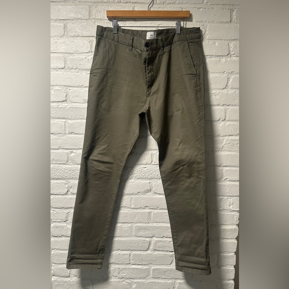 H&M Men's Khaki Chinos